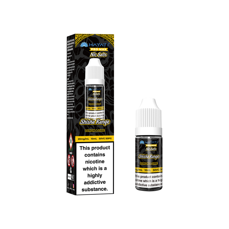 Hayati Pro Max Nic Salts Shisha Range - 20MG