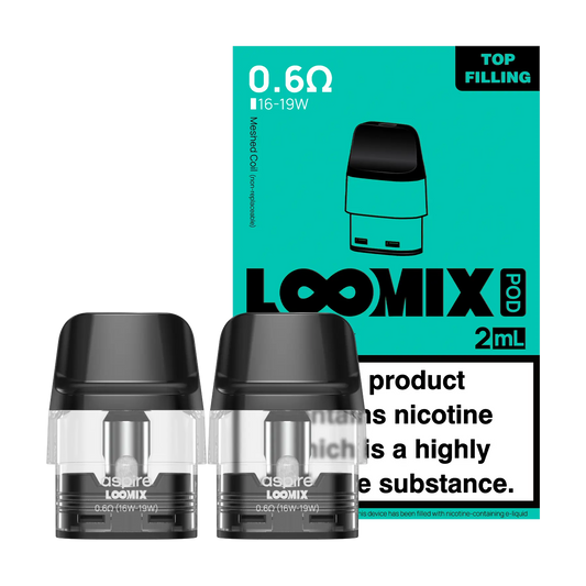 Aspire Loomix Replacement Pods 2 Pack XL