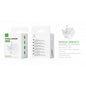 Woox MX0167 UK Type-C 20W PD Wall Charger without Cable, 5V 3A, , White [6 pcs]