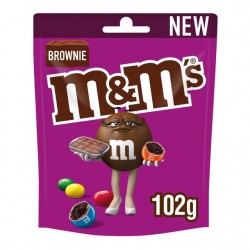 M&M's Milk Brownie Bites Pouch Bag 125g