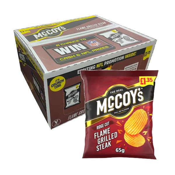 Mccoys Flame Grill Steak 20x65g