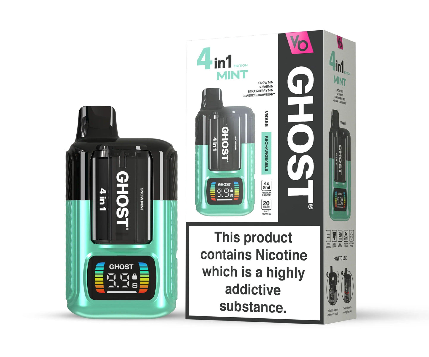 Ghost® 4 in 1 VBS66 Mint Edition