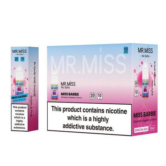 Mr.Miss Nic Salt E-Liquids 10ML 20MG