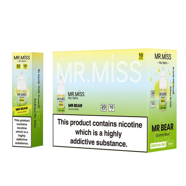 Mr.Miss Nic Salt E-Liquid 10ML 10MG