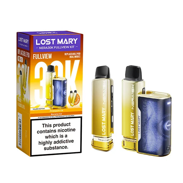 Lost Mary Nera 30K Fullview 20mg Legal Big Puff Device