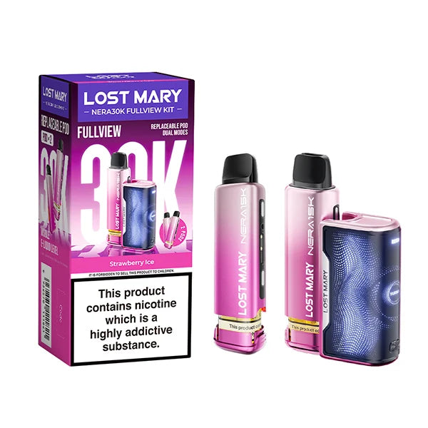 Lost Mary Nera 30K Fullview 20mg Legal Big Puff Device