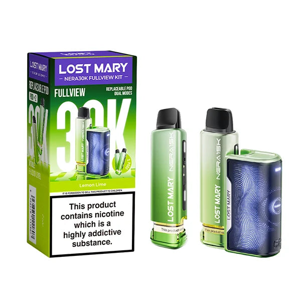 Lost Mary Nera 30K Fullview 20mg Legal Big Puff Device