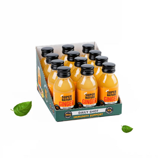 SUPER NATURE GINGER SHOT 12x100ML