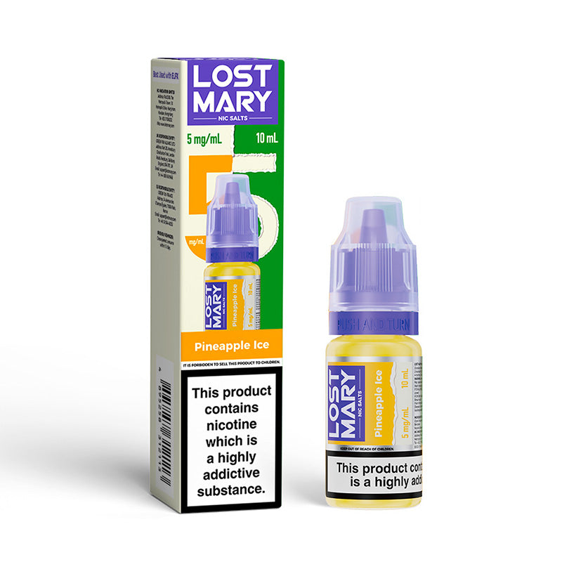 LOST MARY (5mg) Nic Salts E-Liquid 10ml