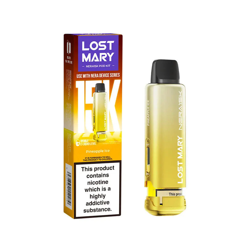 Lost Mary Nera 15K 20mg Prefilled Pods Compliant Post June 1st