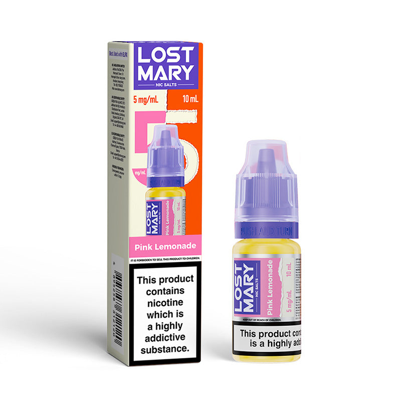 LOST MARY (5mg) Nic Salts E-Liquid 10ml