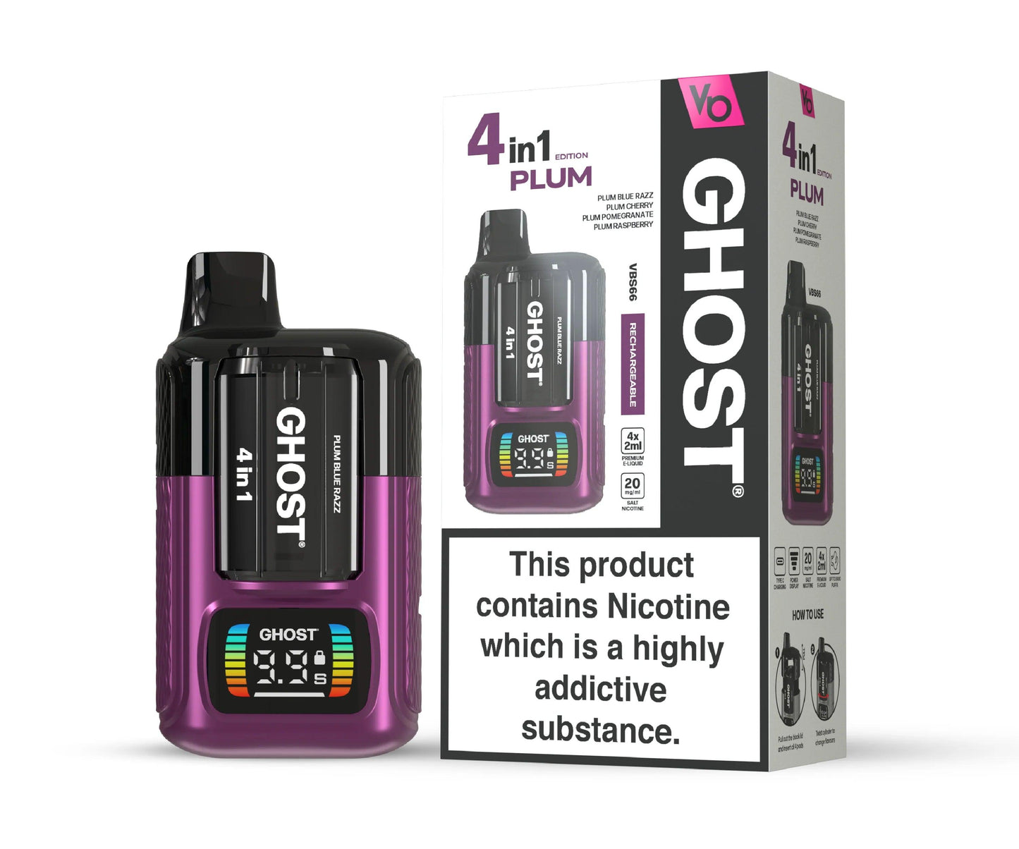 Ghost® 4 in 1 VBS66 Plum Edition