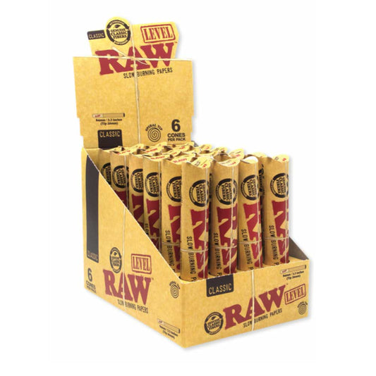 Raw 6 PACK Cones Classic 32packs