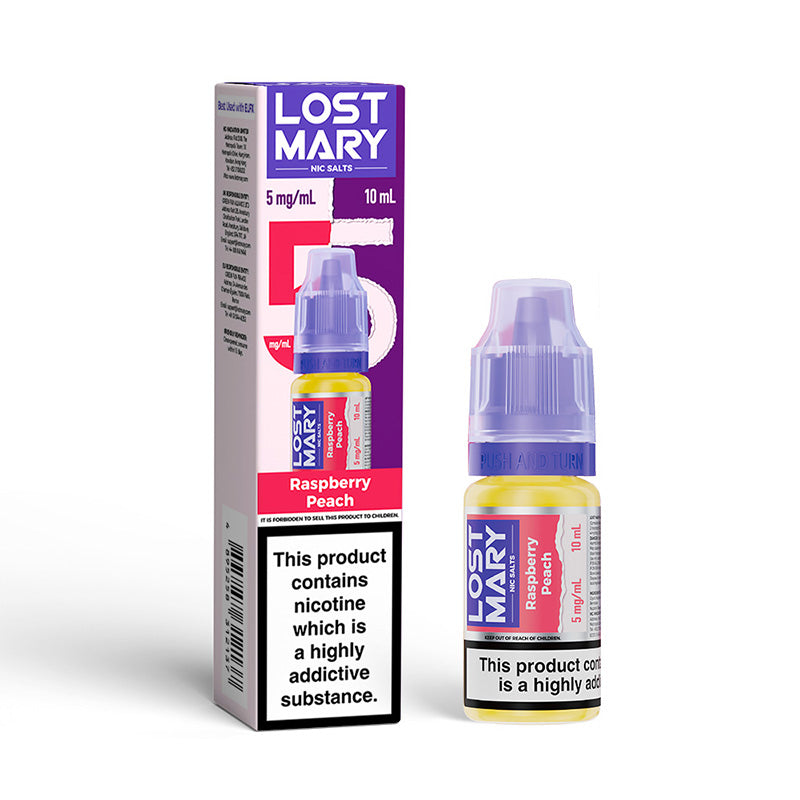 LOST MARY (5mg) Nic Salts E-Liquid 10ml
