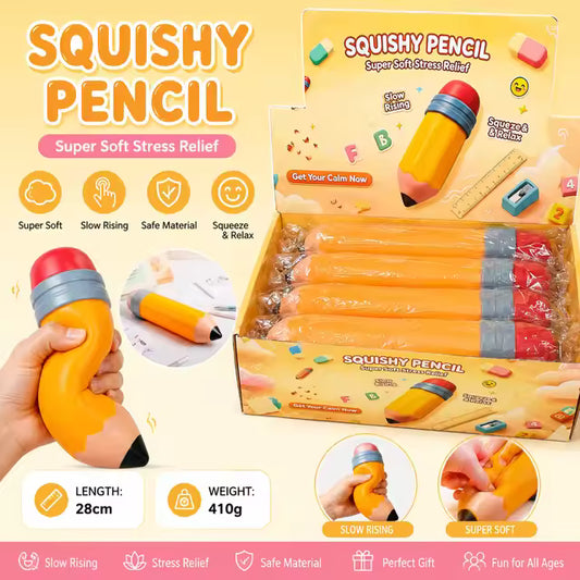 Squishy Toy Big Pencil