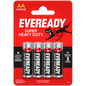 Eveready E304388500 AA 4pk Super Zinc [12/60]