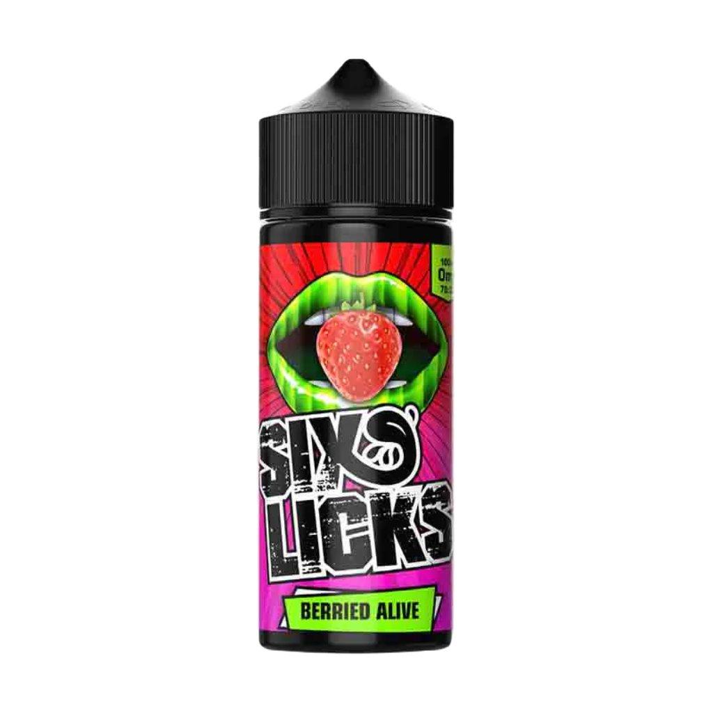 Six Licks 100ml Shortfills