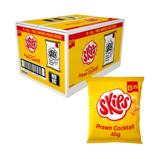 Skips Prawn Cocktail 16x45g