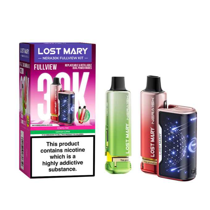 Lost Mary Nera 30K Fullview 20mg Legal Big Puff Device
