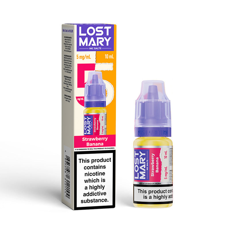 LOST MARY (5mg) Nic Salts E-Liquid 10ml