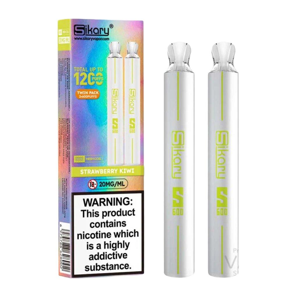 Sikary S600 Twin Pack Disposable Vape FOC