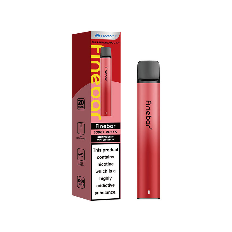Hayati Finebar Kit 1000+ PUff 20MG