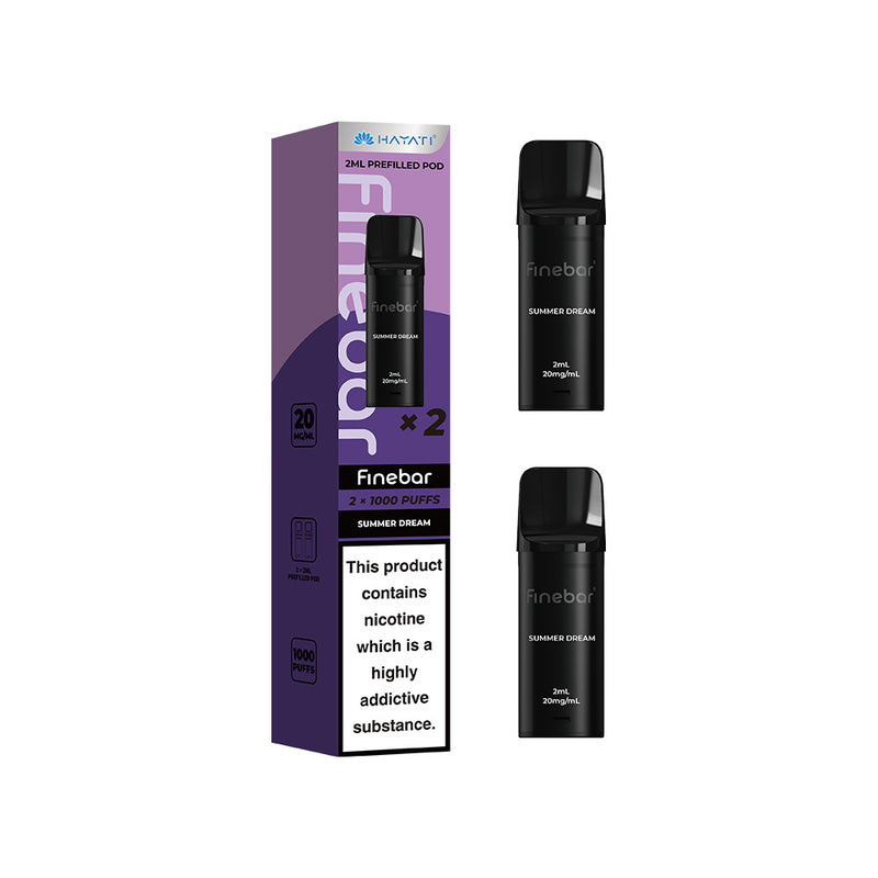 Hayati Finebar Pods 20MG Pods