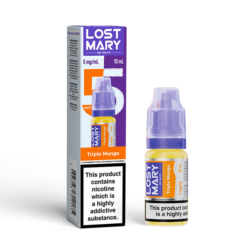 LOST MARY (5mg) Nic Salts E-Liquid 10ml