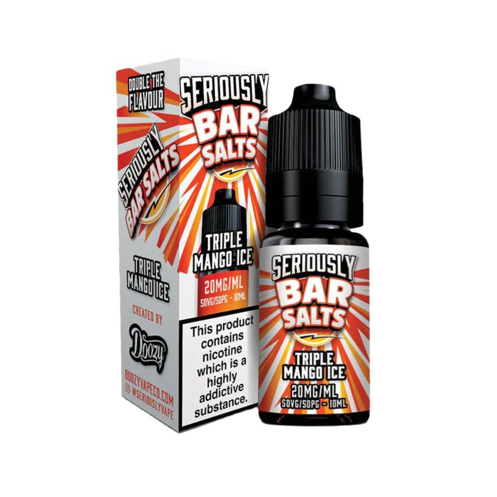 Seriously Bar Salts by Doozy Vape Co Triple Mango Ice Nic Salt - 20mg