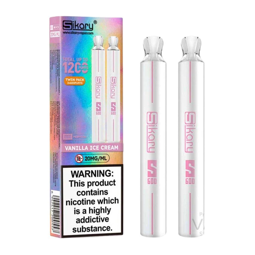 Sikary S600 Twin Pack Disposable Vape FOC