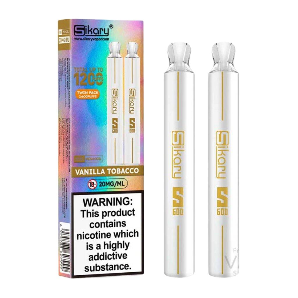 Sikary S600 Twin Pack Disposable Vape FOC