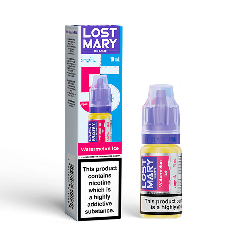 LOST MARY (5mg) Nic Salts E-Liquid 10ml