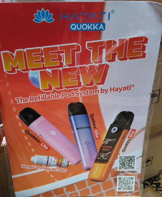 Hayati Quokka A3 Store poster (Sticker)