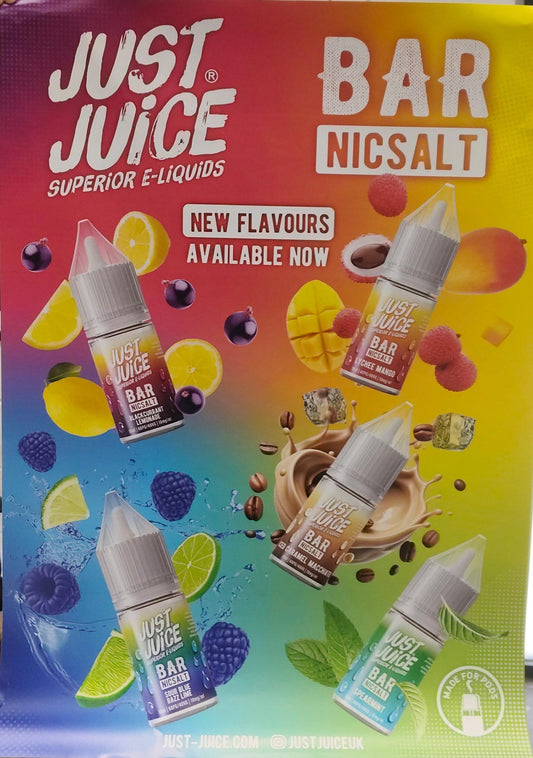 Just juice Promotional store Poster