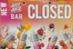 juice juice Open and closed sign