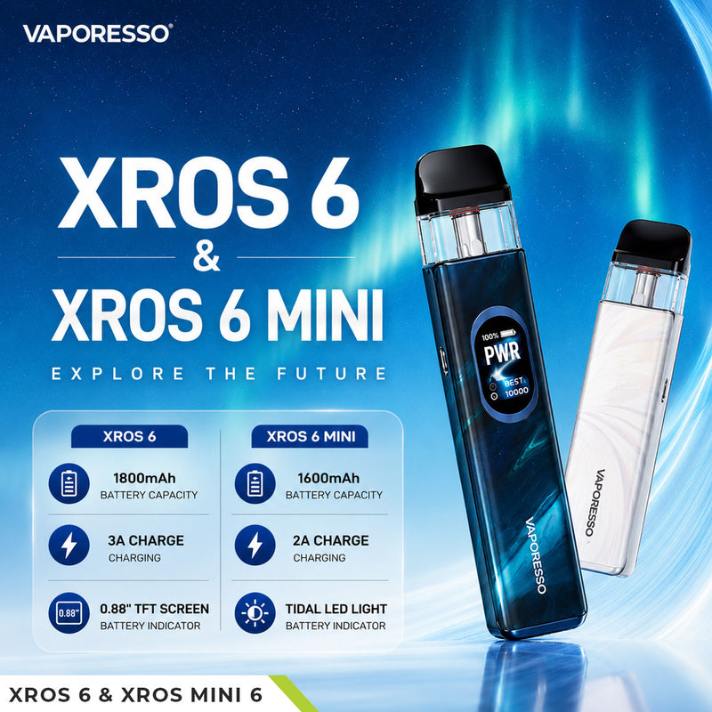 Vaporesso XROS 6 & XROS 6 Mini
