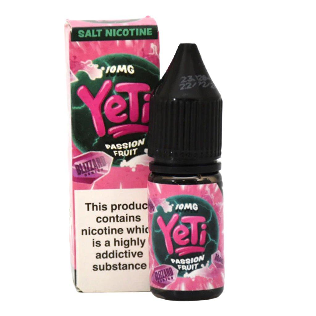 YeTi Passionfruit Blizzard Nic Salt - 10mg