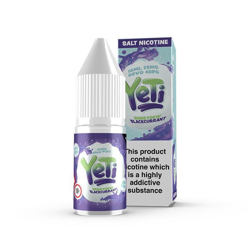 YeTi Honeydew Blackcurrant Nic Salt - 10mg