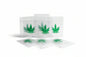 BAGGIES 50x50MM BIG LEAF [1000 PCS]