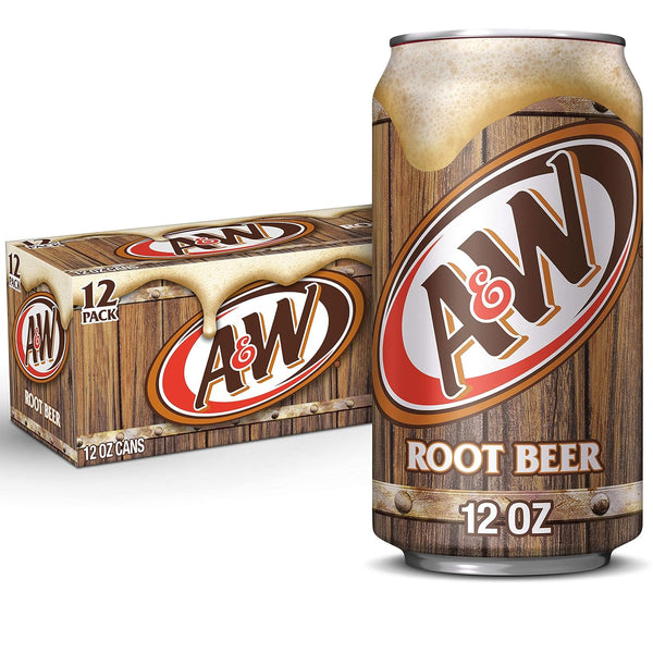 A&W Root Beer Flavour USA Cans [12X355ml] - NPM