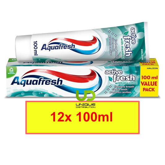 AQUAFRESH ACTIVE FRESH 100ml UK [12pcs]