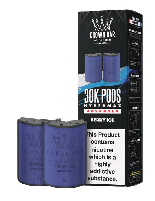 Al Fakher 30k Hypermax Refill Replacement Pods - Unique Distribution