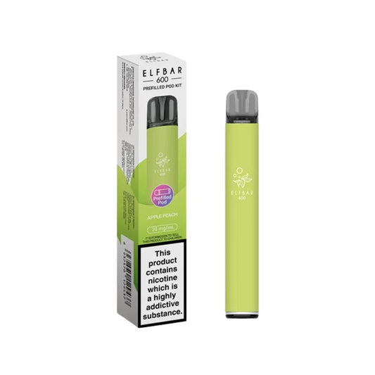 Elf Bar 600 Prefilled Pod Kit Compliant Post June 1st