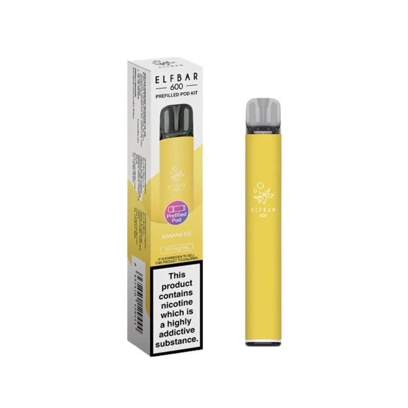 Elf Bar 600 Prefilled Pod Kit Compliant Post June 1st