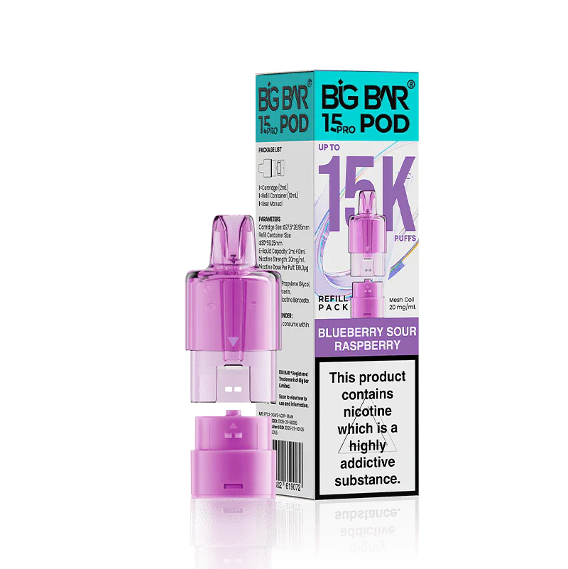 Big Bar 15K Pro Prefilled Pods