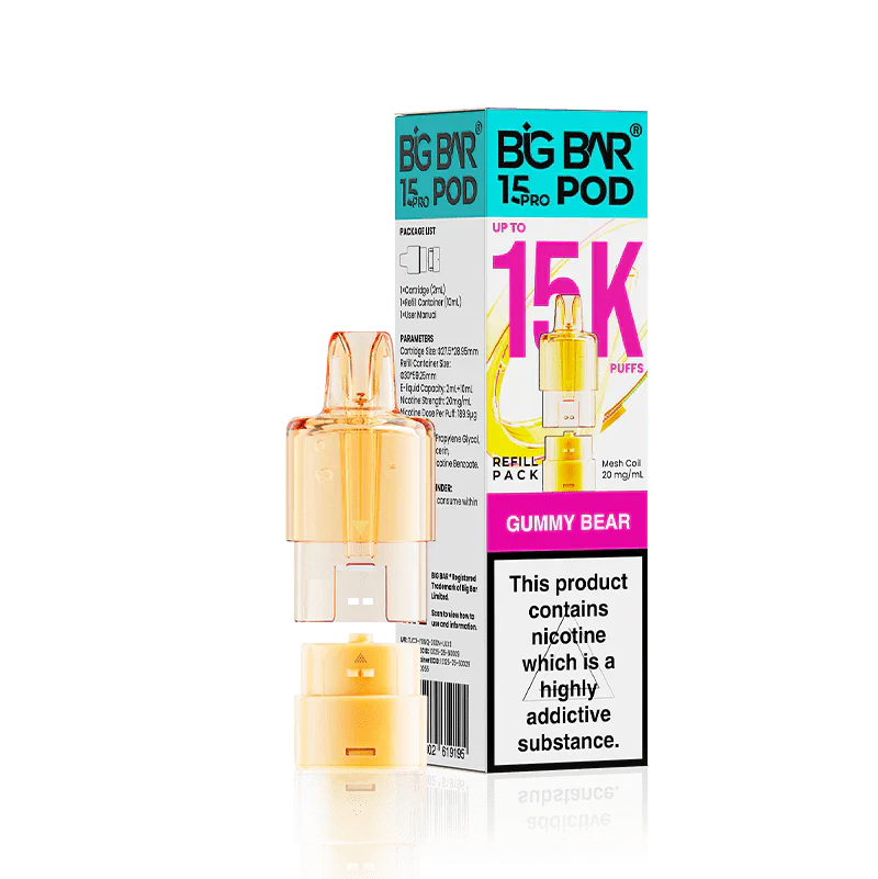 Big Bar 15K Pro Prefilled Pods