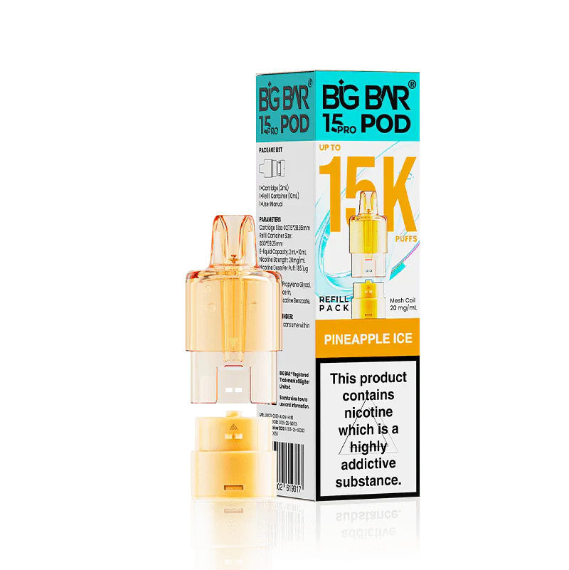Big Bar 15K Pro Prefilled Pods