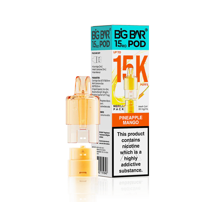 Big Bar 15K Pro Prefilled Pods