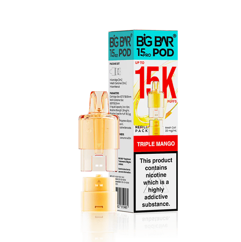 Big Bar 15K Pro Prefilled Pods