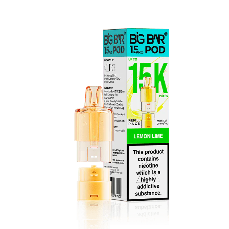 Big Bar 15K Pro Prefilled Pods